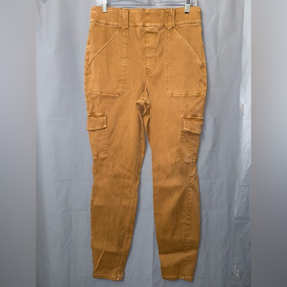 Spanx Women's Stretch Twill Ankle Cargo Pants Size 1X - Picture 1 of 11